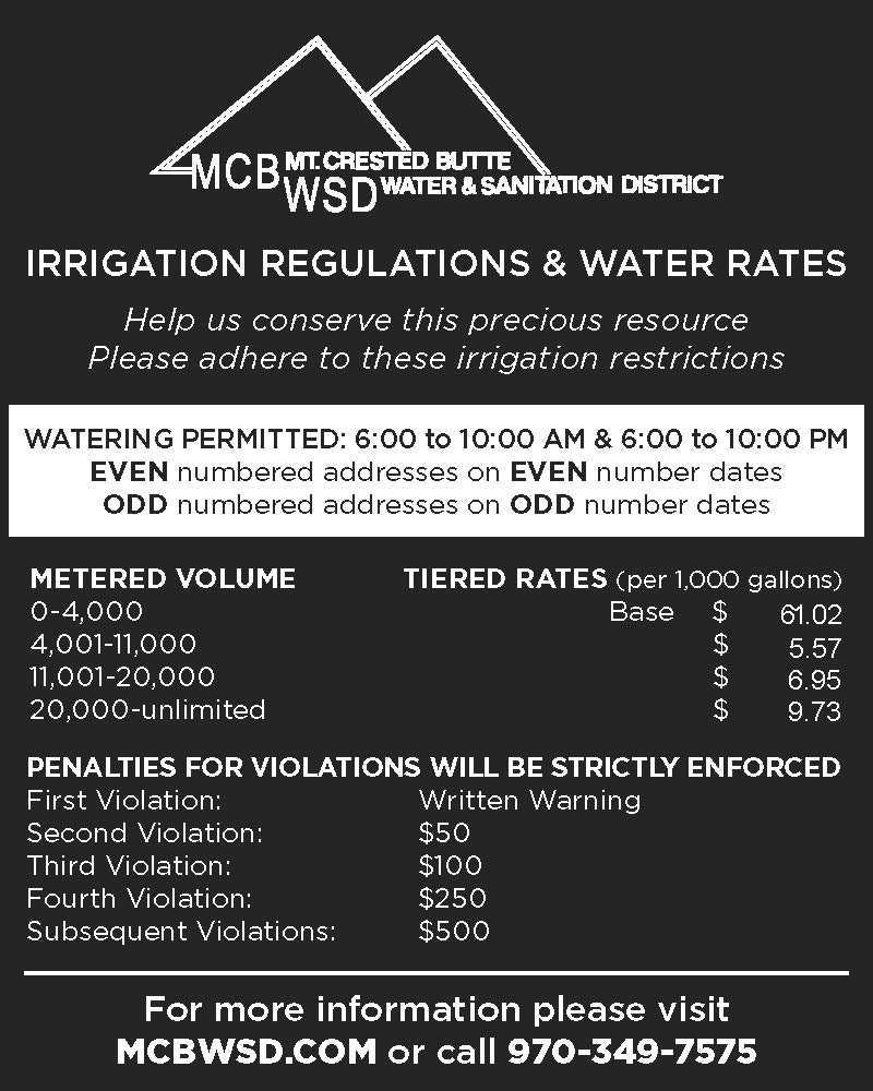 Watering Schedule Mt Crested Butte Water Sanitation District watering-schedule-mt-crested-butte-water-sanitation-district